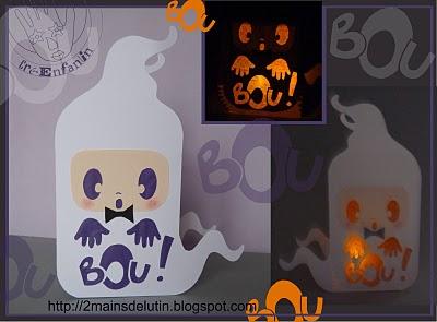 Des idées de projets créatifs pour Halloween - Partie 1 -  Les fantômes