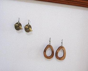 Tutoriel pour fabriquer des présentoirs ou rangements pour vos boucles d'oreille