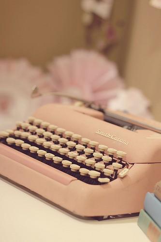 { Today I ♥ } Les machines à écrire vintage