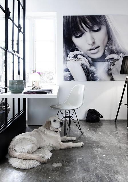 { Bureaux } Du style en noir & blanc