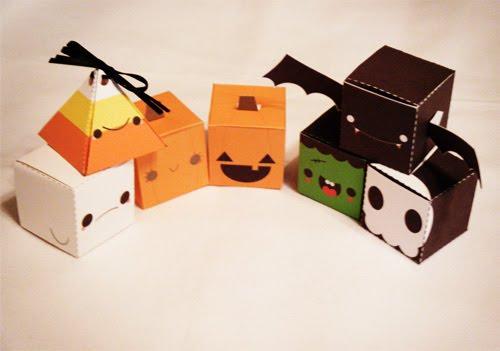 { DIY } Des papers toys pour Halloween !