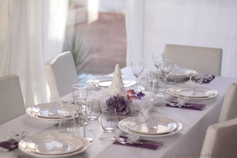 Une jolie table de fêtes grâce à Invite & Décor !