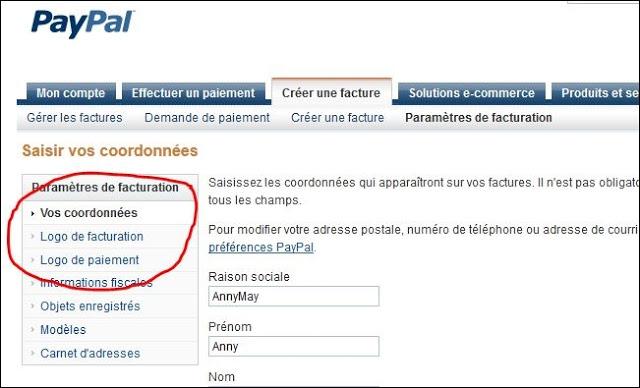 Comment personnaliser vos factures paypal à l'image de votre entreprise