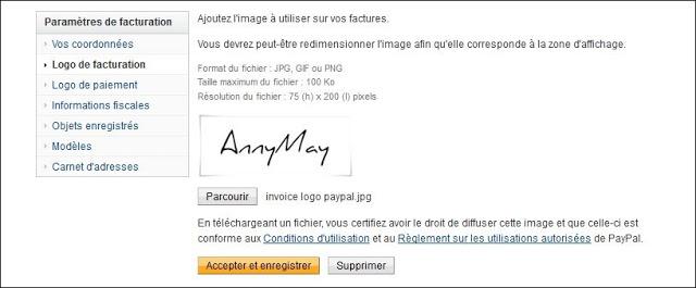 Comment personnaliser vos factures paypal à l'image de votre entreprise