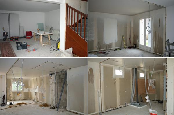 //Work in progress// Rénovation d’une maison Travaux