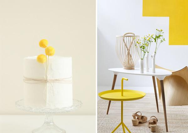//Inspiration couleur// I need sunshine Silence on decore Yellow touch