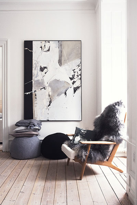 { Focus } Inspiration pour une déco en Noir & Blanc | www.decocrush.fr