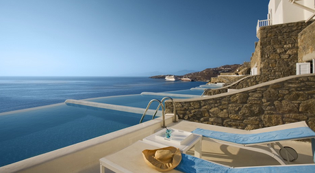 Piscine Hôtel Cavo-Tagoo Mykonos via Nat et nature Le plus bel hôtel de Mykonos ?
