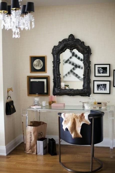 8 idées déco pour une touche glamour dans le bureau | www.decocrush.fr