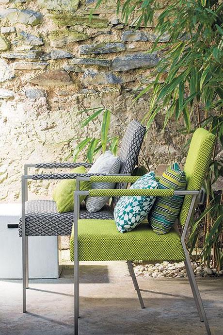 { Today I ♥ } La collection outdoor de chez Casamance | www.decocrush.fr