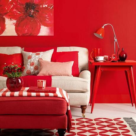 Couleurs: le rouge en grande dose