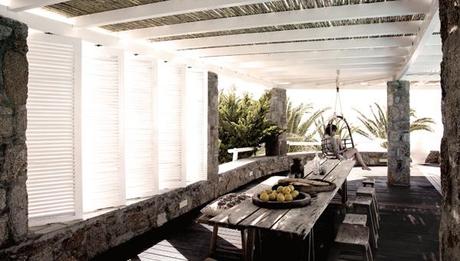 Hôtel de luxe bohème : le San Georgio à Mykonos