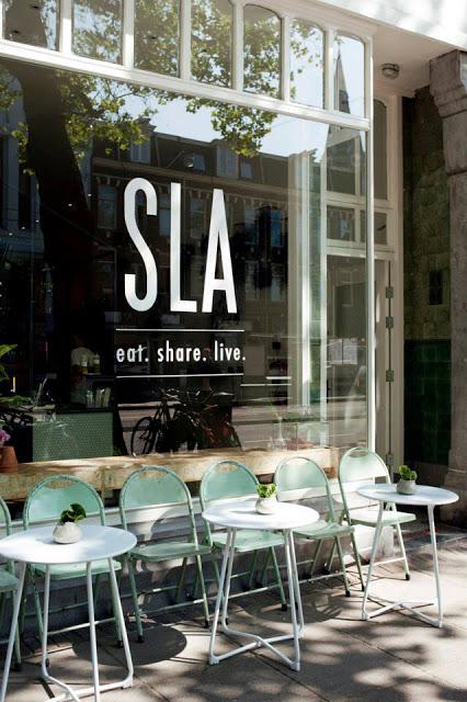 Amsterdam : Sla, bar à salades