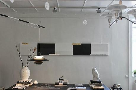 Les lampes Louis Poulsen shootées chez Tenka Gammelgaard