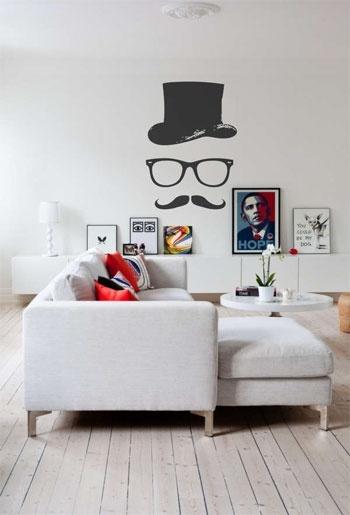 La déco tendance : moustache