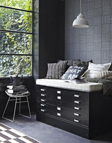 Le look noir total