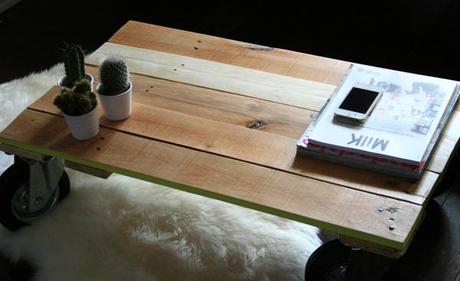 DIY Une table basse palette 4