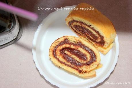 Roulé au chocolat maison