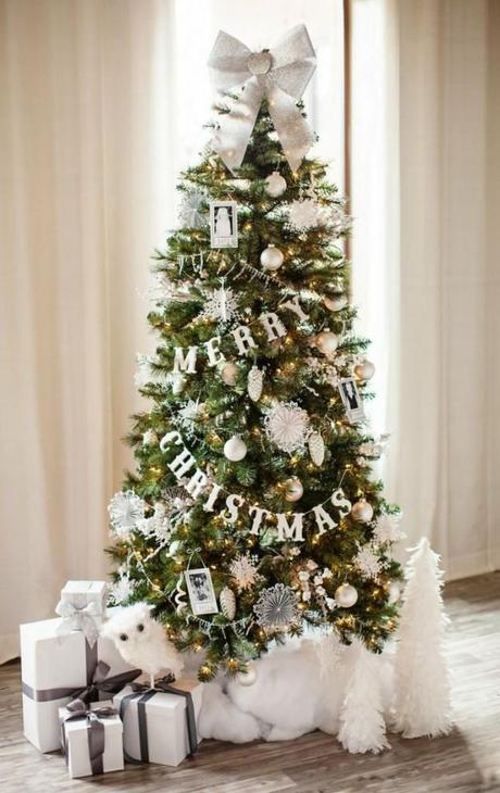 25 sapins de Noël joliment décorés pour s'inspirer ! www.decocrush.fr