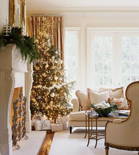 Inspiration dorée pour un joli Noël magique... | www.decocrush.fr