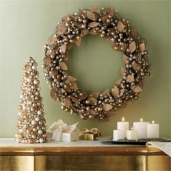 Inspiration dorée pour un joli Noël magique... | www.decocrush.fr