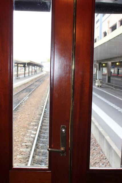 Je suis entrée dans le célèbre et mythique Orient-Express Je suis entrée dans le célèbre et mythique Orient-Express