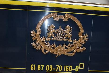 Je suis entrée dans le célèbre et mythique Orient-Express Je suis entrée dans le célèbre et mythique Orient-Express