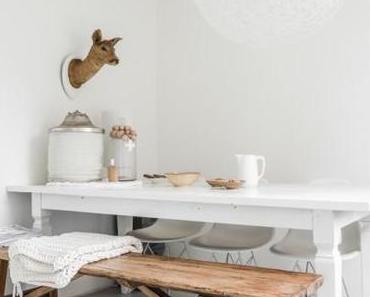 //Inspiration déco// Des touches de bois brut dans une maison scandinave