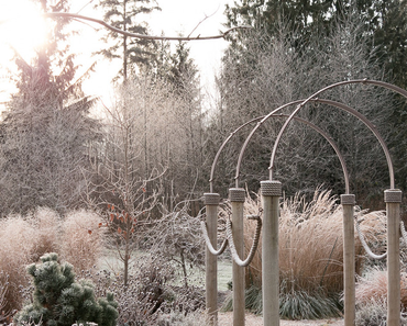 Ca vous dit un jardin aussi beau l'hiver que l'été ?