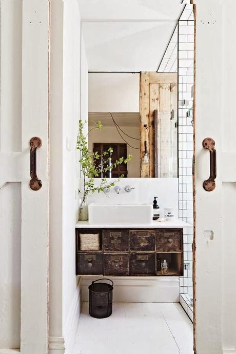 Australie / Un intérieur vintage-industriel /