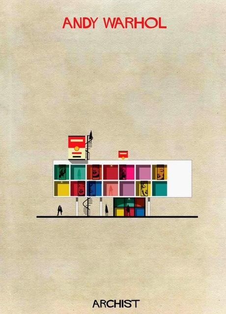 Architecture / A quoi ressemblerait une maison créee par Dali, Mondrian ...?