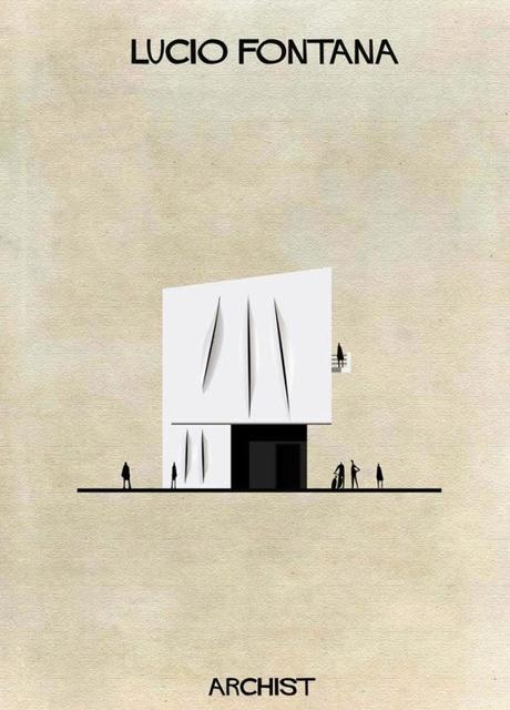 Architecture / A quoi ressemblerait une maison créee par Dali, Mondrian ...?