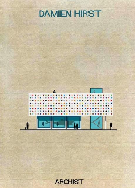 Architecture / A quoi ressemblerait une maison créee par Dali, Mondrian ...?