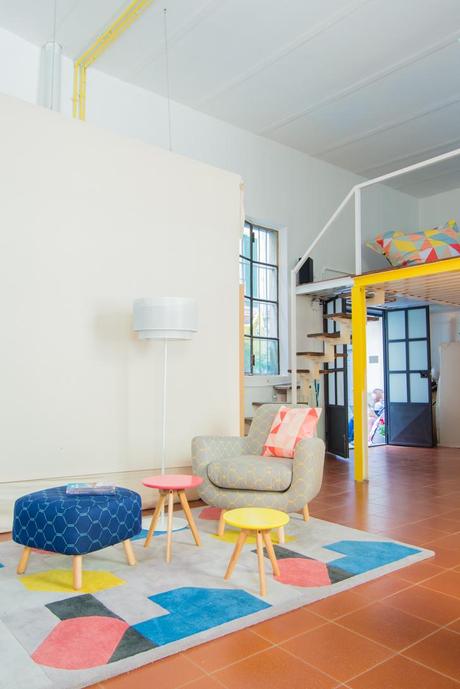 Tables Orion - Fauteuil Jonah - Tapis