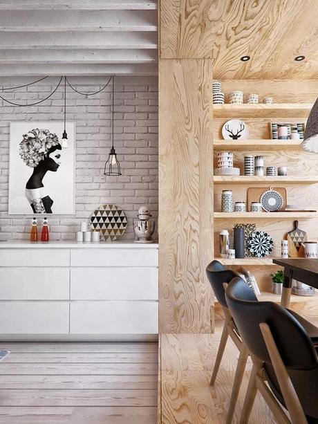 Un intérieur russe aux accents scandinaves