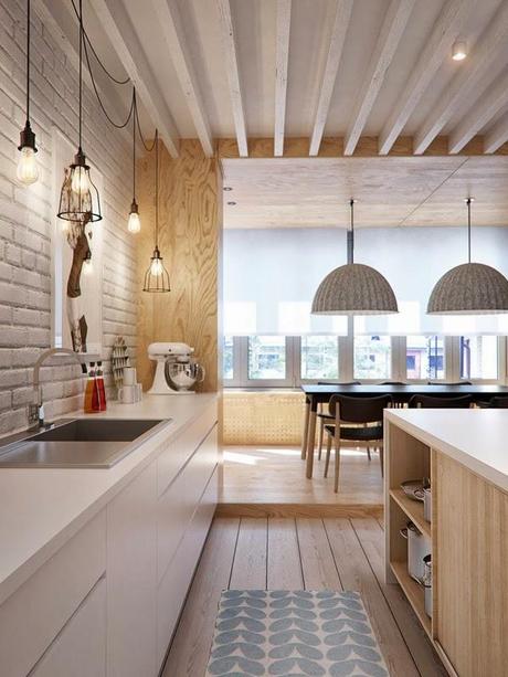 Un intérieur russe aux accents scandinaves