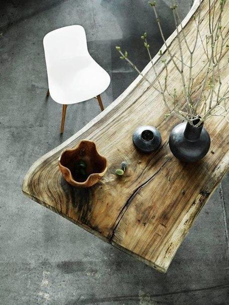 deco - table en bois