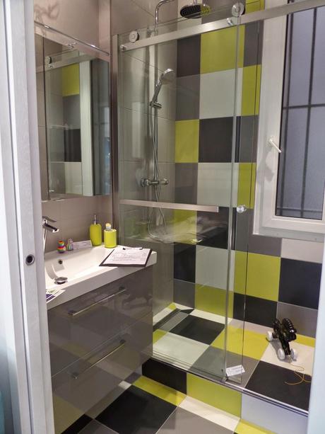 Salle de bains Remix par Leroy merlin via Nat et nature Et si... cet appartement en cachait un autre ?