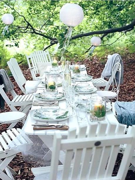 Tables d'été