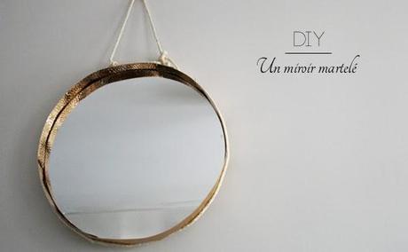 DIY / Un miroir rond by Silence on décore  /