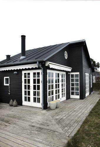 30 idées déco pour une terrasse scandinave en noir et blanc