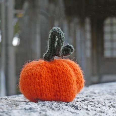 Des citrouilles au tricot