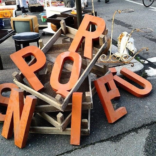 Brocante Amiens , octobre 2014 / Photos Atelier rue verte