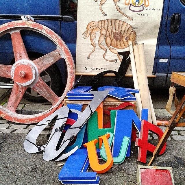 Brocante Amiens , octobre 2014 / Photos Atelier rue verte