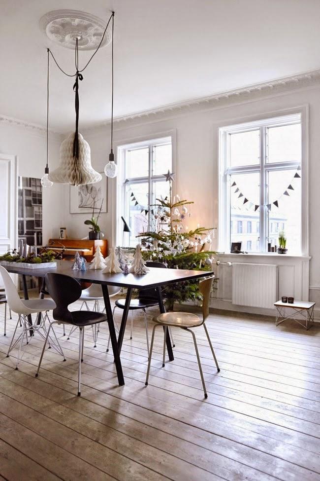 Les jolies choses de Noël #10 / Copenhague / Un intérieur joliment décoré /