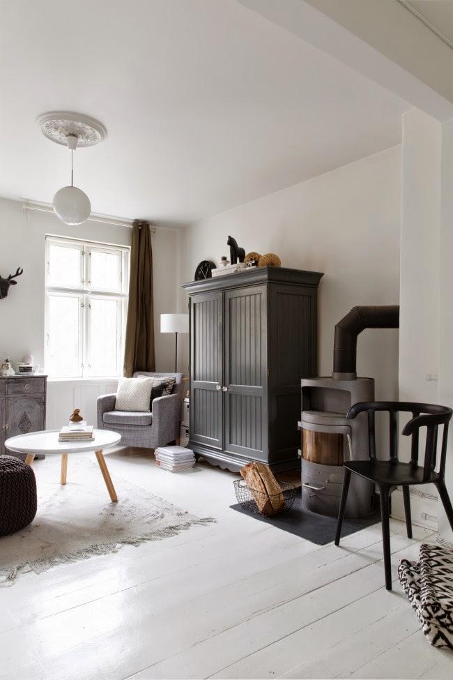 Une maison de styliste typiquement scandinave