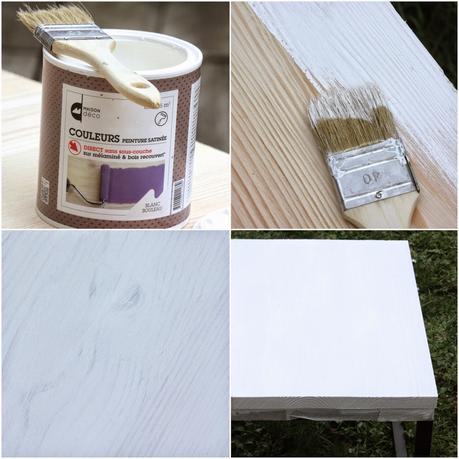 TUTO peinture : une table basse unique!