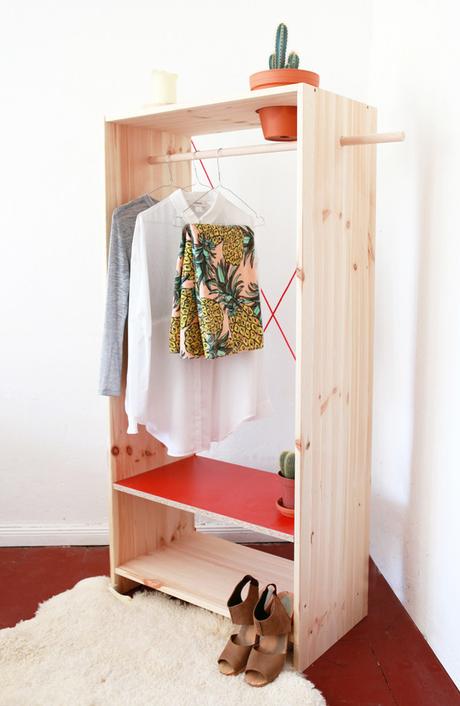 DIY : Une armoire sur mesure et fleurie !