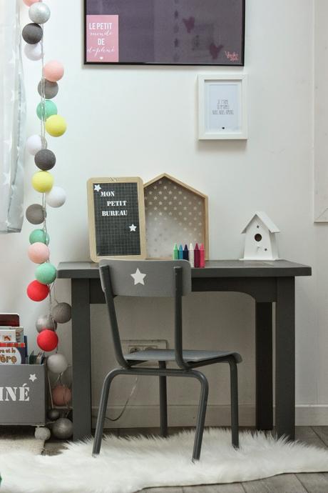 Customisation d'un bureau pour enfant