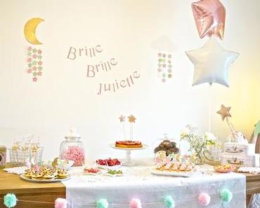 Je l’ai fait // Une Baby Shower Brille brille petite étoile pour Juliette